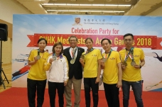 Celebration Party For CUHK Medalists in Asian Games 2018_9