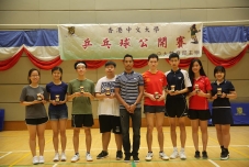 CUHK Table Tennis Open  中大乒乓球公開賽 2018