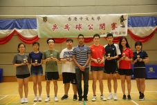 CUHK Table Tennis Open  中大乒乓球公開賽 2018