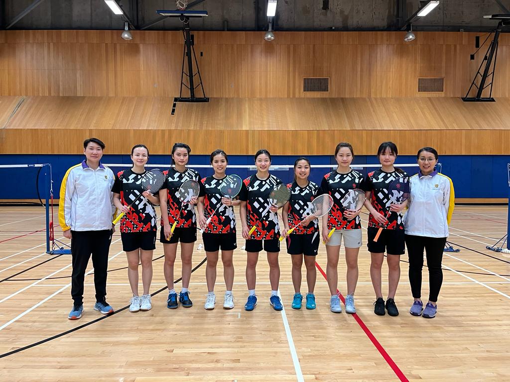 Badminton girls 2022 2023