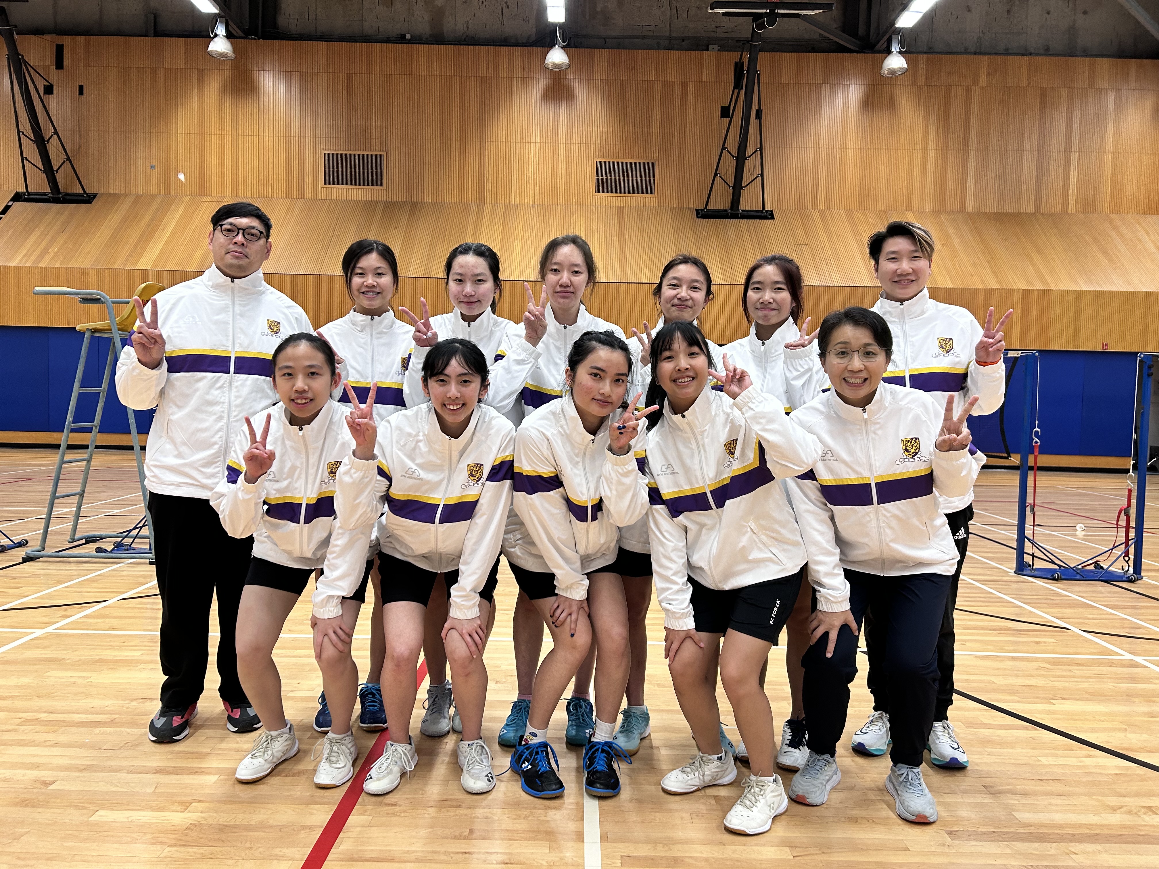 Badminton girls 2023 2024